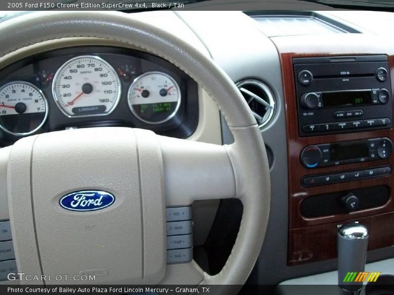 Black / Tan 2005 Ford F150 Chrome Edition SuperCrew 4x4