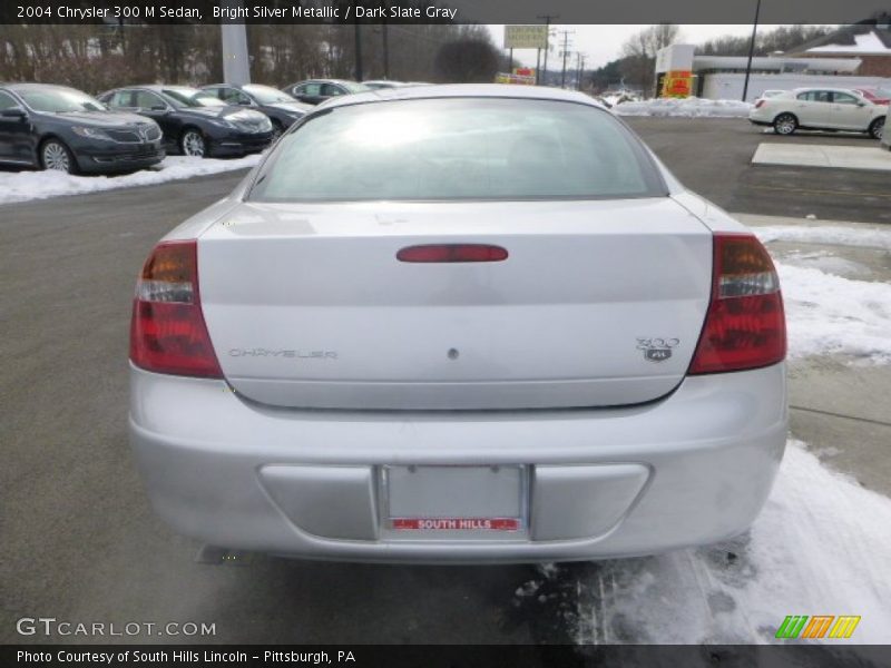 Bright Silver Metallic / Dark Slate Gray 2004 Chrysler 300 M Sedan