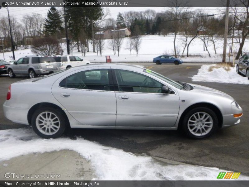Bright Silver Metallic / Dark Slate Gray 2004 Chrysler 300 M Sedan