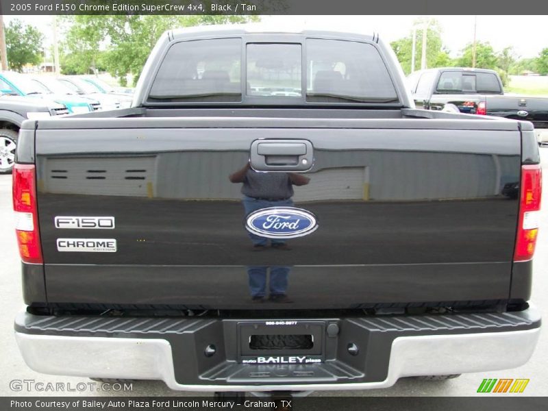 Black / Tan 2005 Ford F150 Chrome Edition SuperCrew 4x4