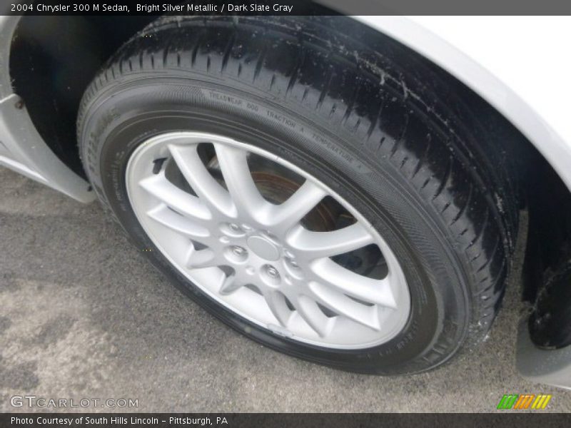 Bright Silver Metallic / Dark Slate Gray 2004 Chrysler 300 M Sedan
