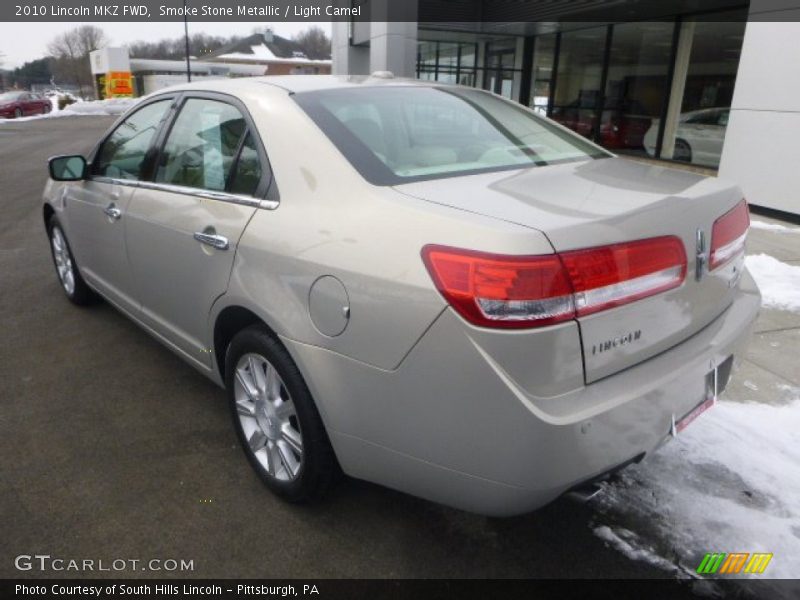 Smoke Stone Metallic / Light Camel 2010 Lincoln MKZ FWD