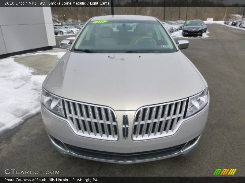 Smoke Stone Metallic / Light Camel 2010 Lincoln MKZ FWD