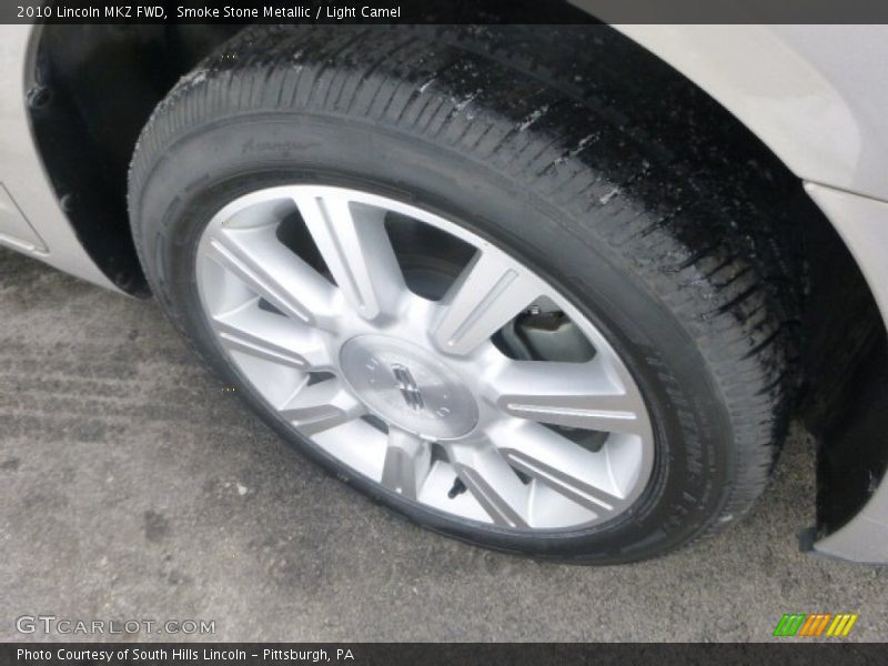 Smoke Stone Metallic / Light Camel 2010 Lincoln MKZ FWD