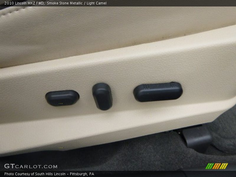 Smoke Stone Metallic / Light Camel 2010 Lincoln MKZ FWD