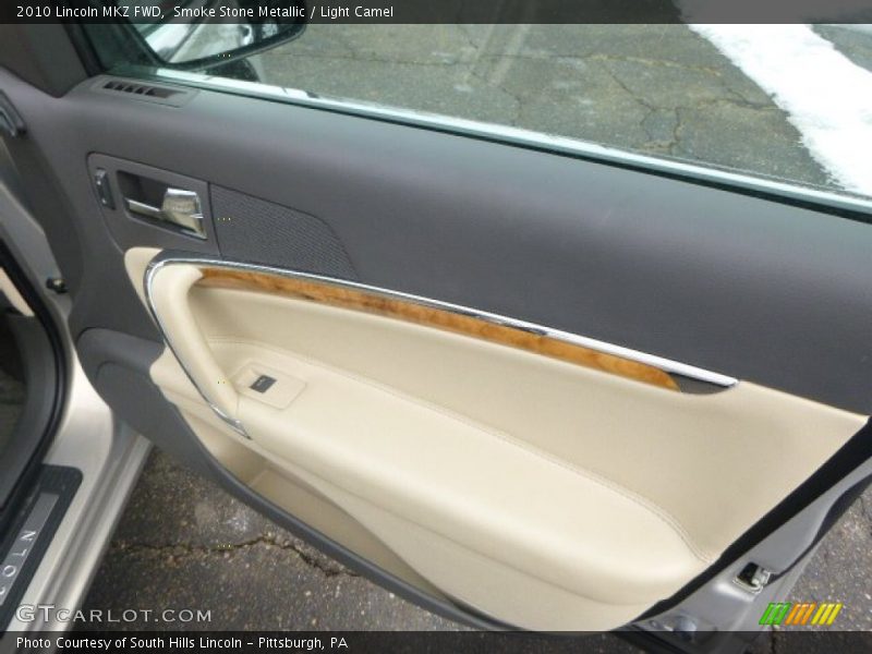 Smoke Stone Metallic / Light Camel 2010 Lincoln MKZ FWD