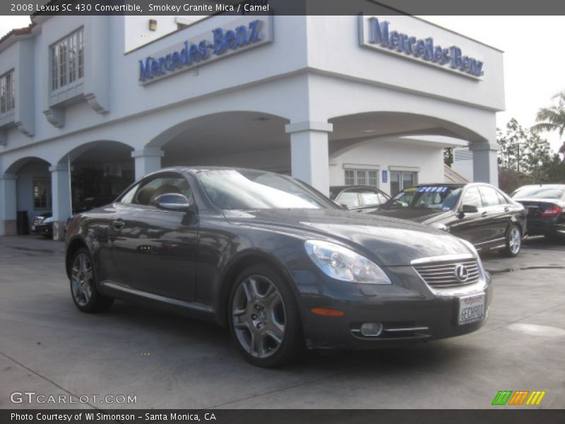 Smokey Granite Mica / Camel 2008 Lexus SC 430 Convertible
