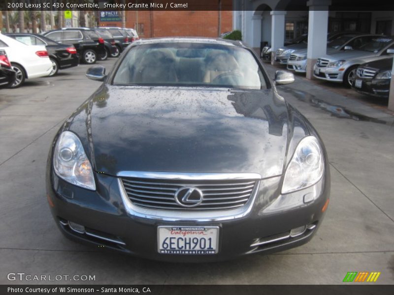 Smokey Granite Mica / Camel 2008 Lexus SC 430 Convertible
