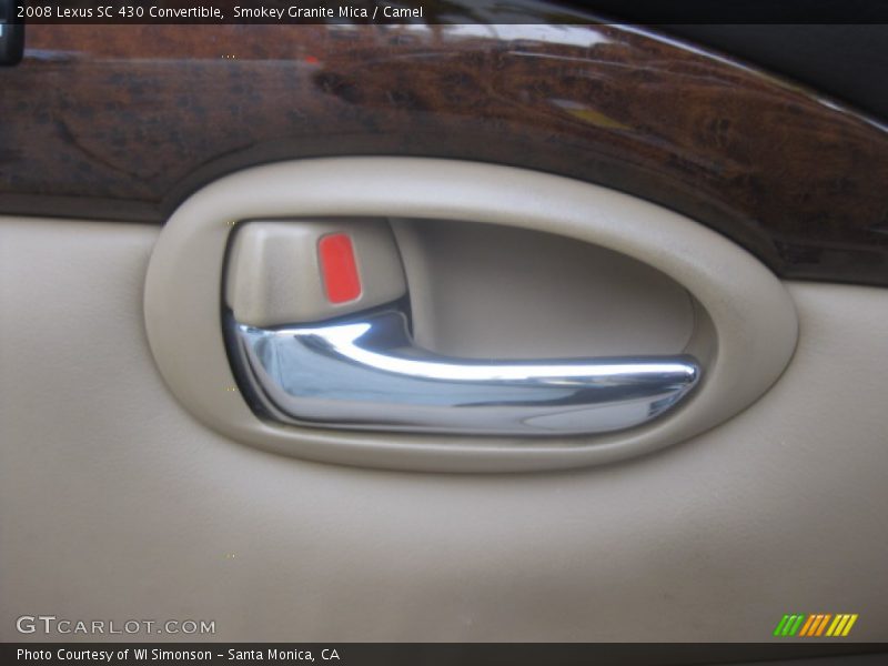 Smokey Granite Mica / Camel 2008 Lexus SC 430 Convertible