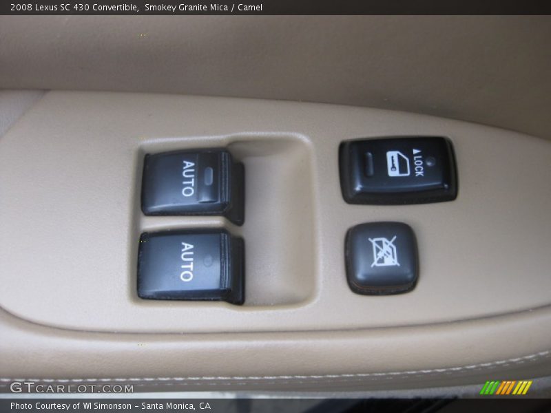 Smokey Granite Mica / Camel 2008 Lexus SC 430 Convertible