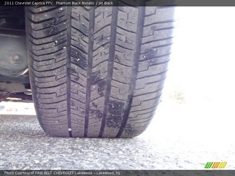 Phantom Black Metallic / Jet Black 2011 Chevrolet Caprice PPV