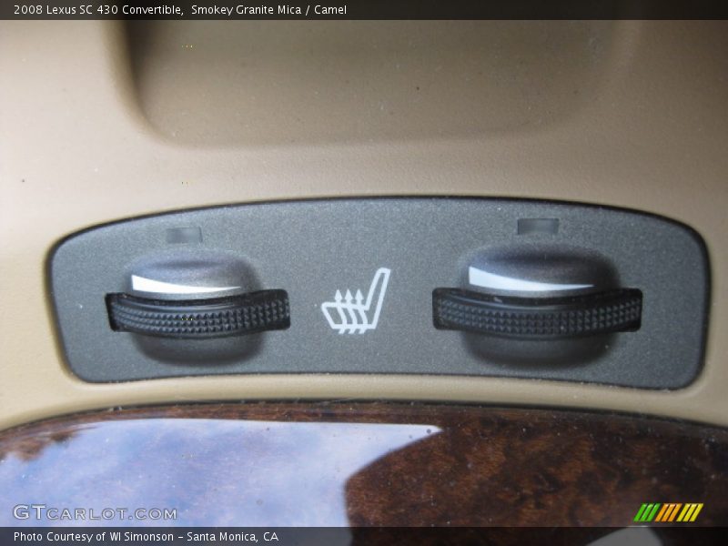 Smokey Granite Mica / Camel 2008 Lexus SC 430 Convertible