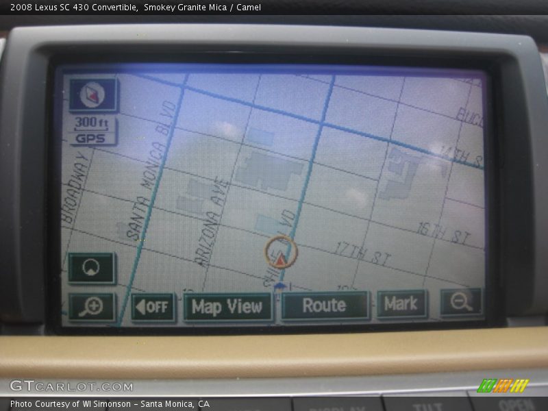 Smokey Granite Mica / Camel 2008 Lexus SC 430 Convertible