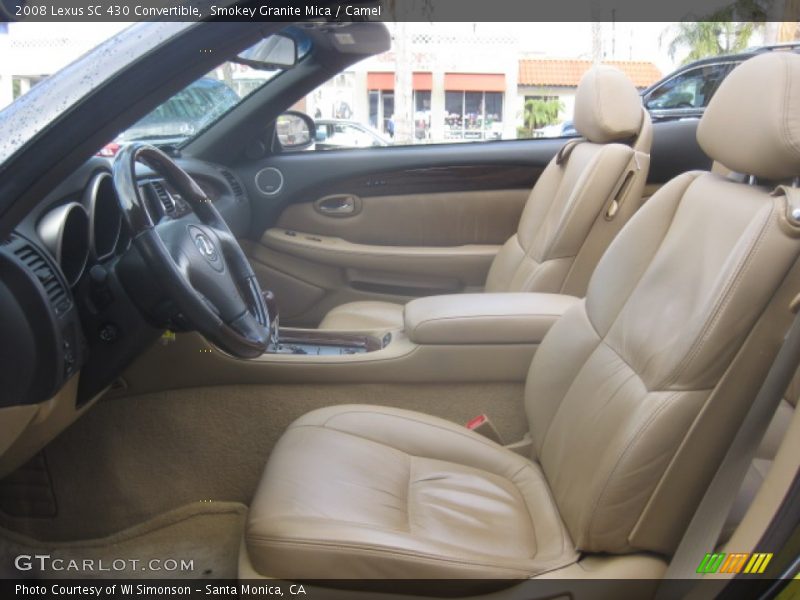 Smokey Granite Mica / Camel 2008 Lexus SC 430 Convertible