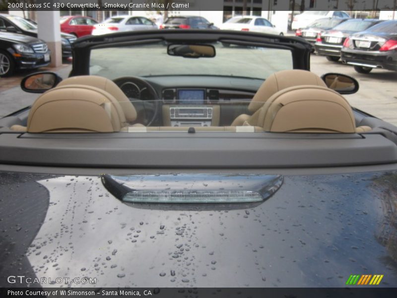 Smokey Granite Mica / Camel 2008 Lexus SC 430 Convertible