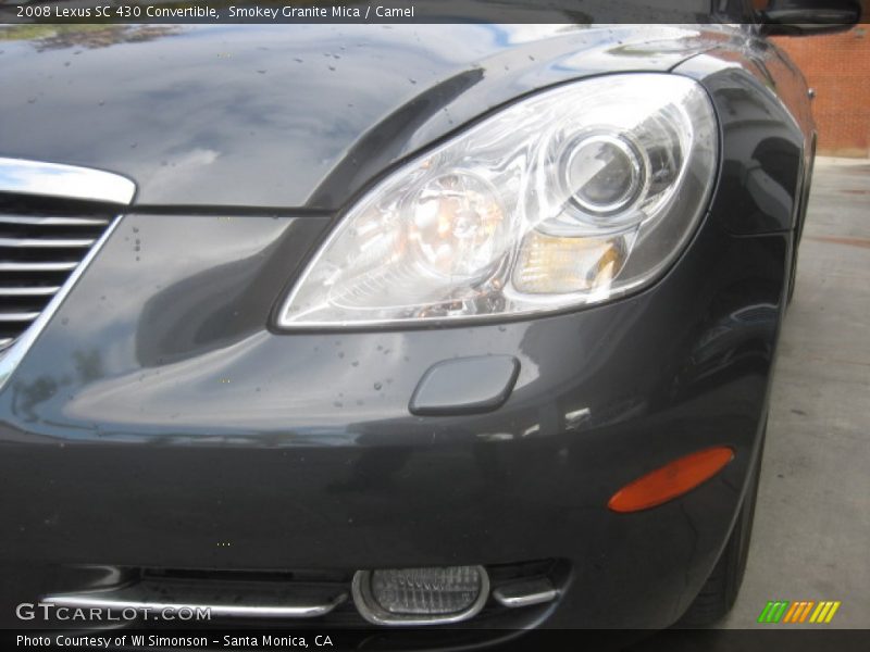 Smokey Granite Mica / Camel 2008 Lexus SC 430 Convertible