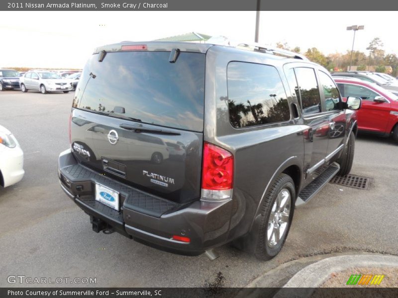 Smoke Gray / Charcoal 2011 Nissan Armada Platinum