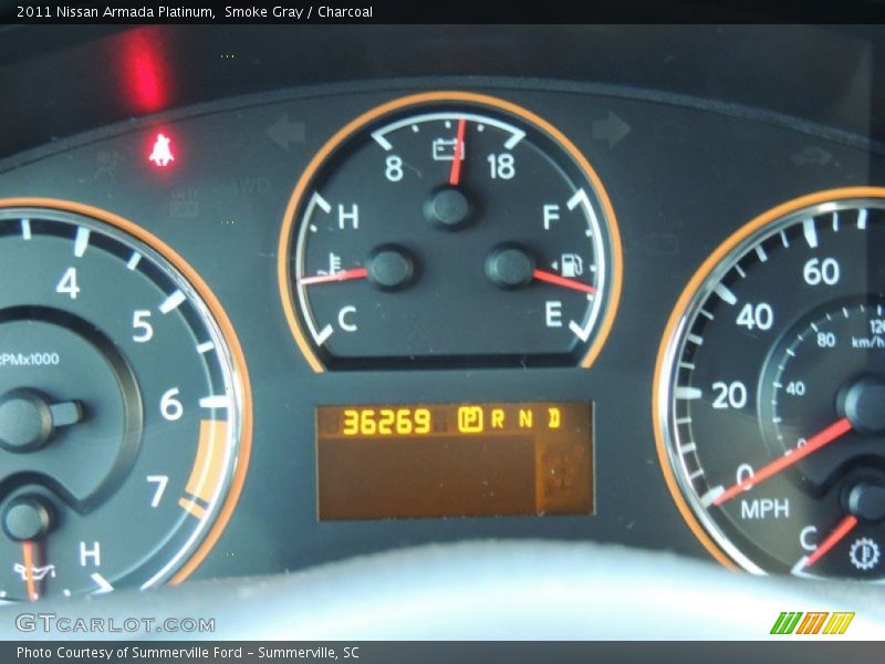 Smoke Gray / Charcoal 2011 Nissan Armada Platinum