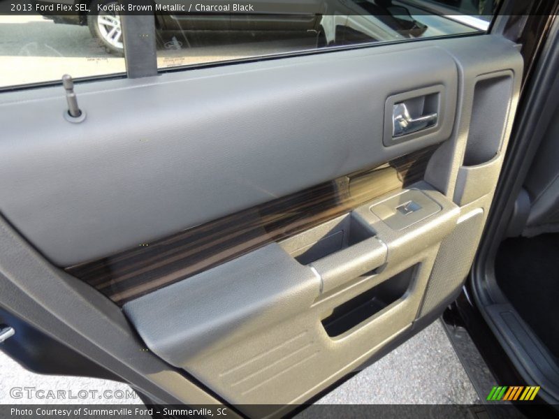 Kodiak Brown Metallic / Charcoal Black 2013 Ford Flex SEL