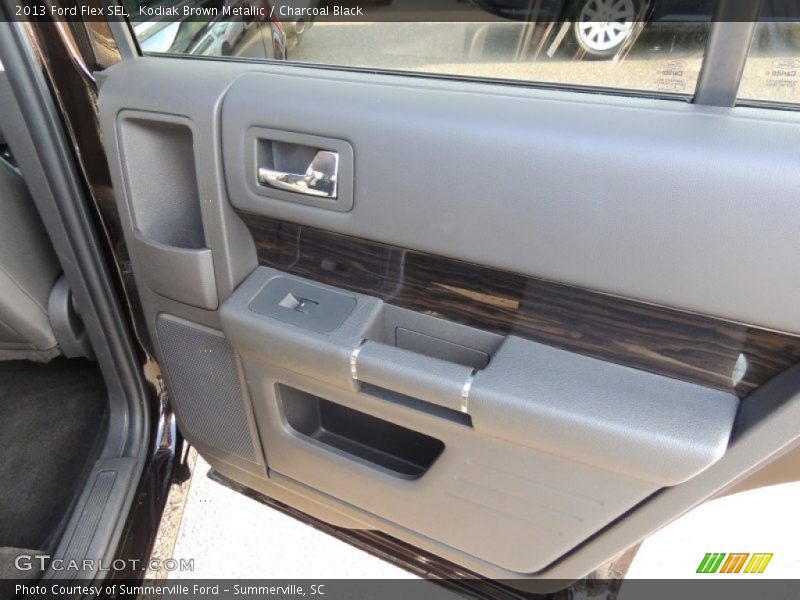 Kodiak Brown Metallic / Charcoal Black 2013 Ford Flex SEL