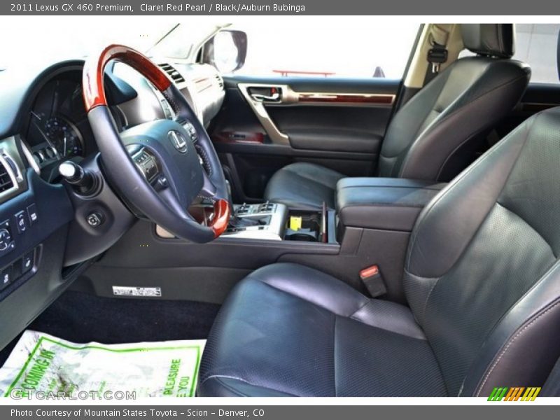 Claret Red Pearl / Black/Auburn Bubinga 2011 Lexus GX 460 Premium