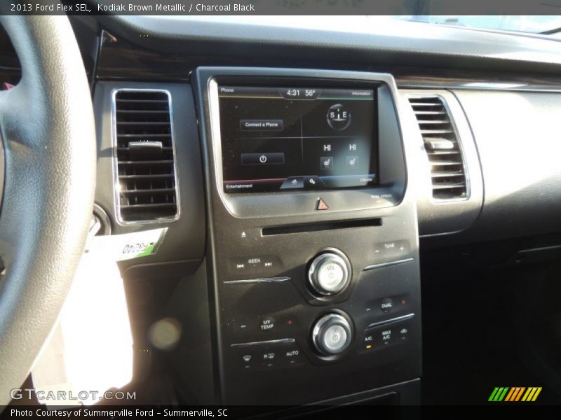 Kodiak Brown Metallic / Charcoal Black 2013 Ford Flex SEL