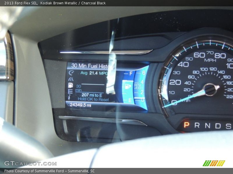 Kodiak Brown Metallic / Charcoal Black 2013 Ford Flex SEL