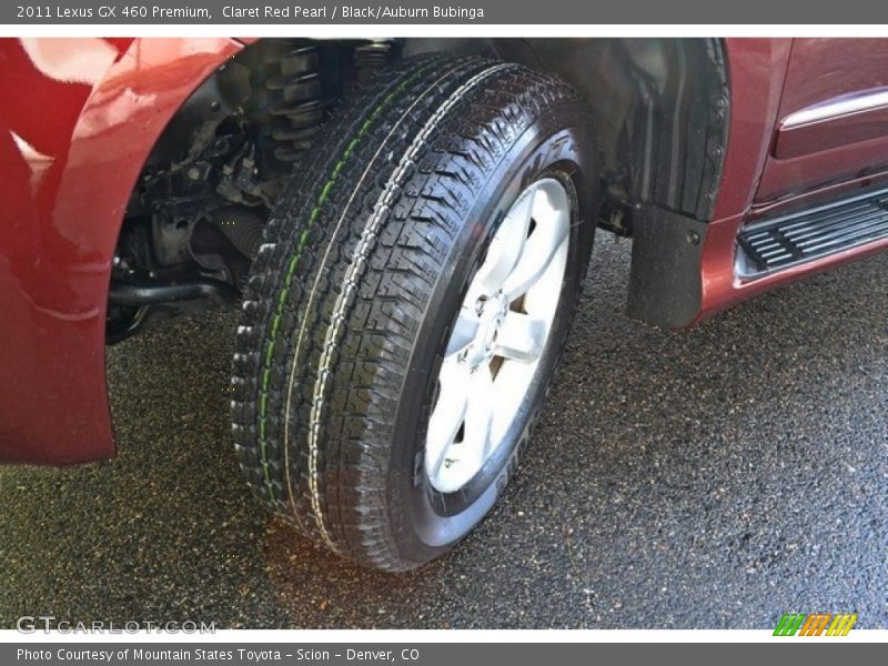Claret Red Pearl / Black/Auburn Bubinga 2011 Lexus GX 460 Premium