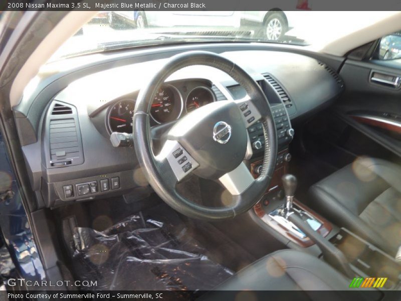 Majestic Blue Metallic / Charcoal Black 2008 Nissan Maxima 3.5 SL