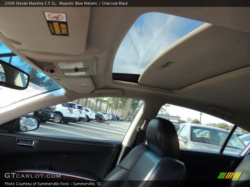 Majestic Blue Metallic / Charcoal Black 2008 Nissan Maxima 3.5 SL
