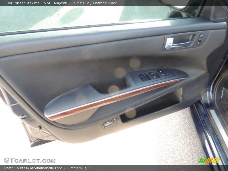 Majestic Blue Metallic / Charcoal Black 2008 Nissan Maxima 3.5 SL