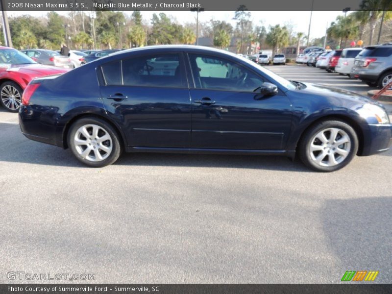 Majestic Blue Metallic / Charcoal Black 2008 Nissan Maxima 3.5 SL