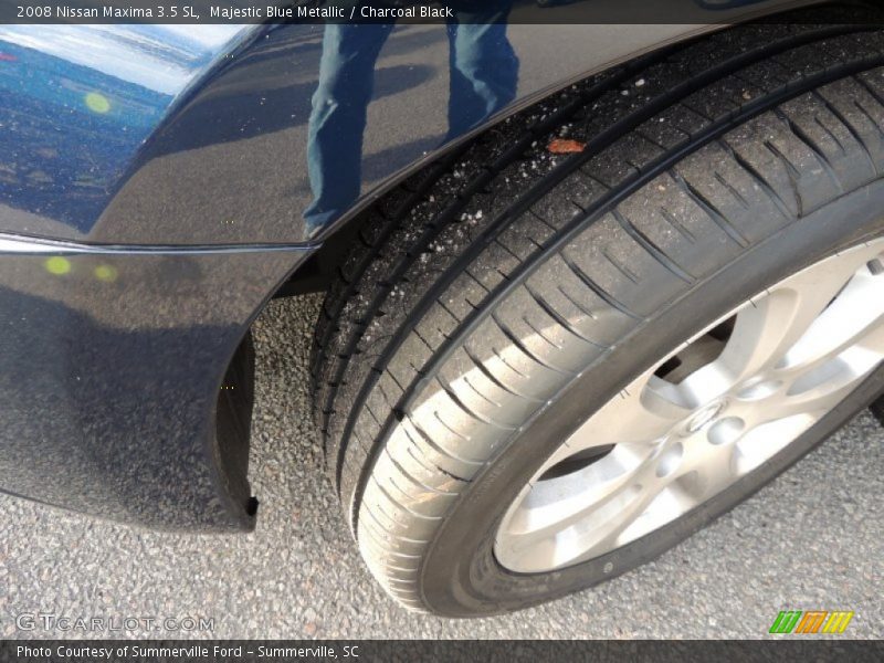 Majestic Blue Metallic / Charcoal Black 2008 Nissan Maxima 3.5 SL