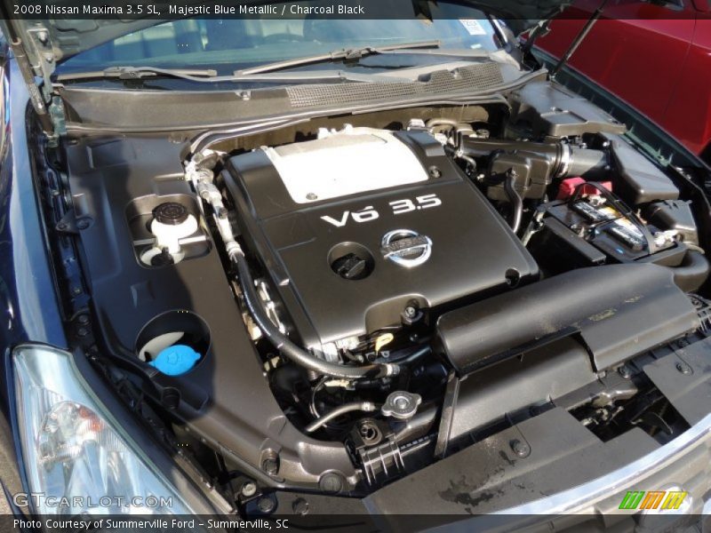 Majestic Blue Metallic / Charcoal Black 2008 Nissan Maxima 3.5 SL
