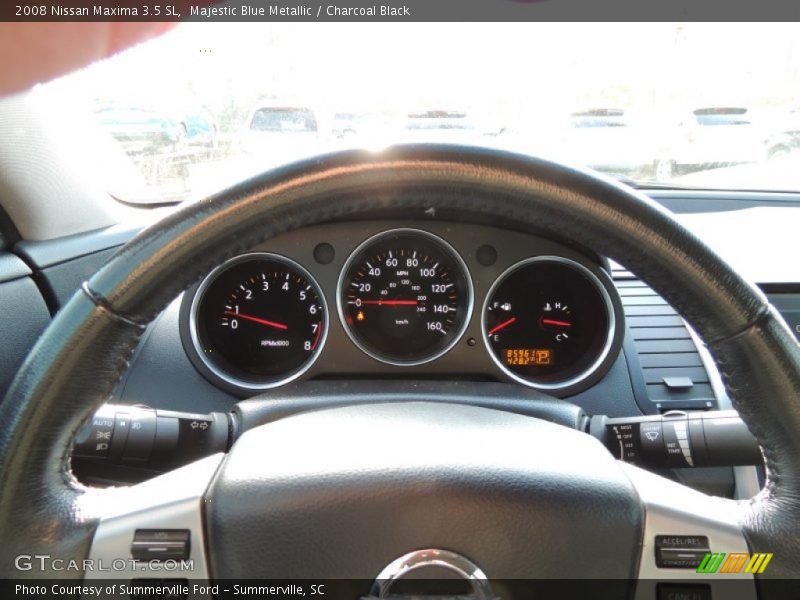 Majestic Blue Metallic / Charcoal Black 2008 Nissan Maxima 3.5 SL