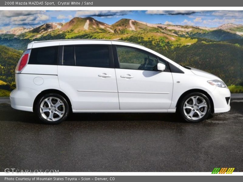 Crystal White / Sand 2008 Mazda MAZDA5 Sport