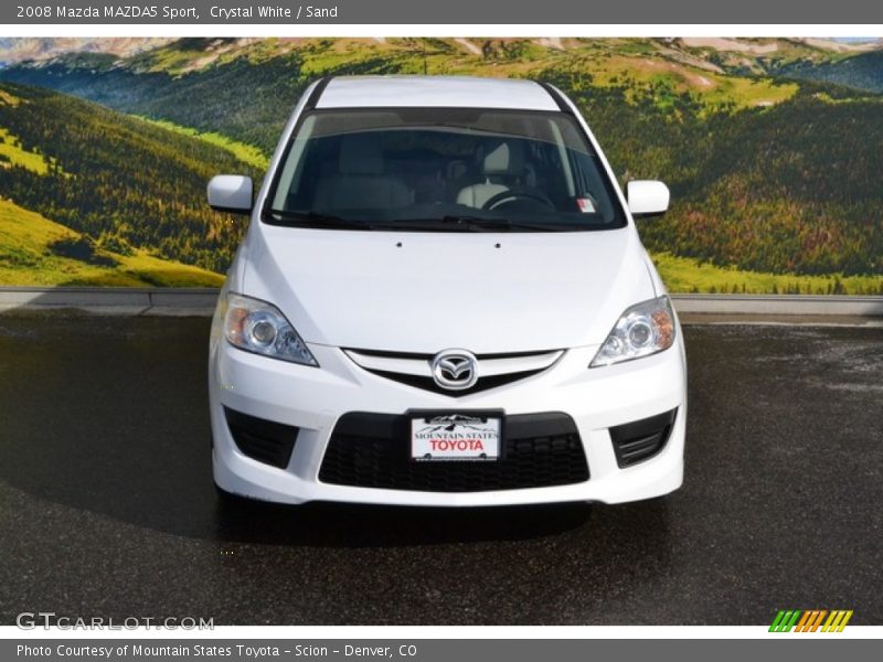 Crystal White / Sand 2008 Mazda MAZDA5 Sport