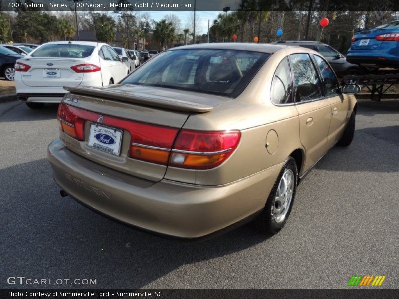 Medium Gold / Medium Tan 2002 Saturn L Series L200 Sedan