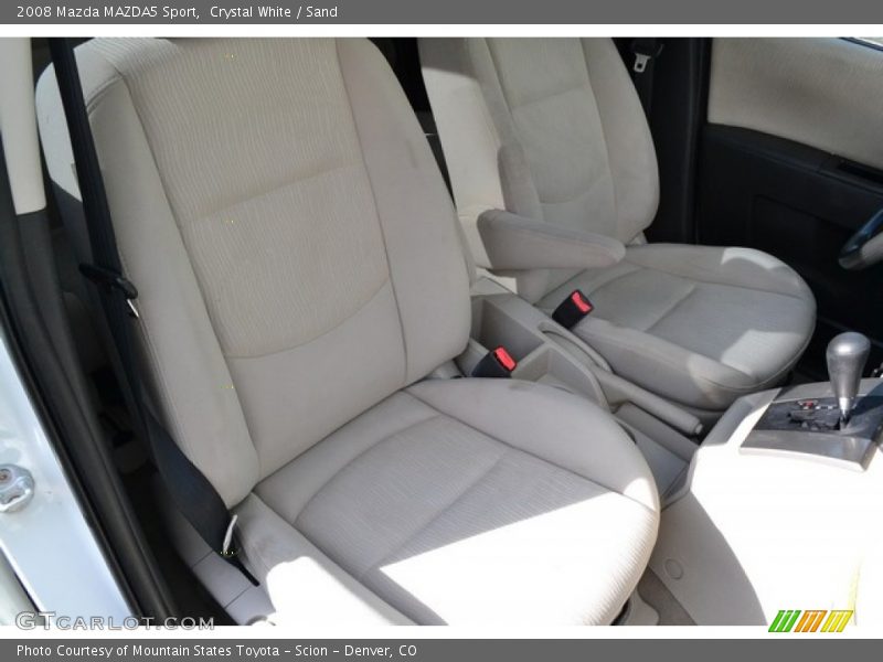 Crystal White / Sand 2008 Mazda MAZDA5 Sport