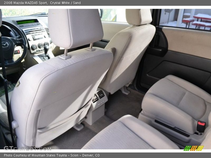 Crystal White / Sand 2008 Mazda MAZDA5 Sport