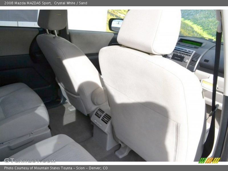 Crystal White / Sand 2008 Mazda MAZDA5 Sport