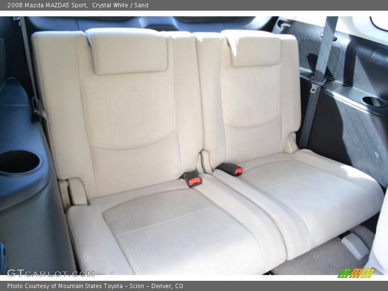 Crystal White / Sand 2008 Mazda MAZDA5 Sport