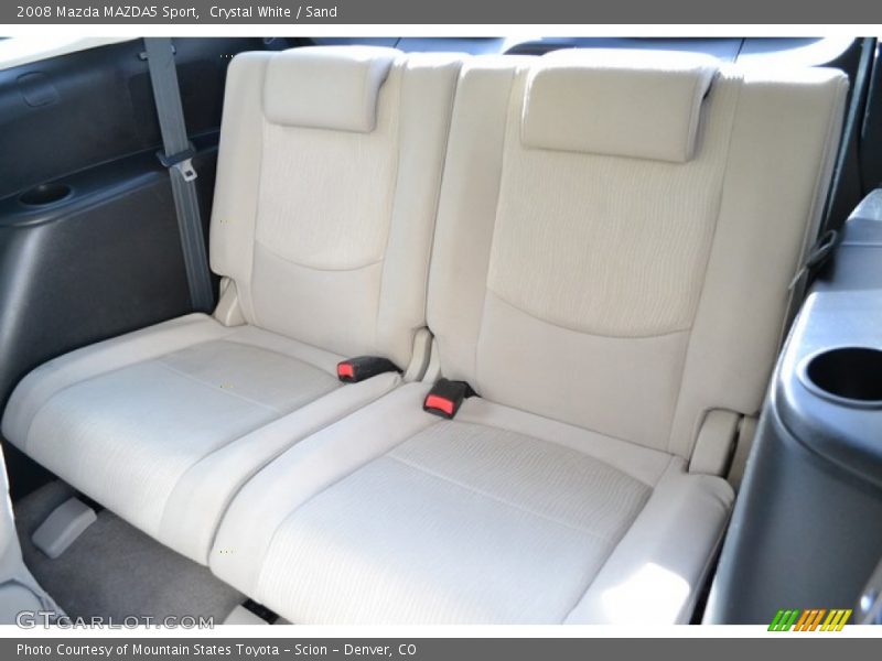 Crystal White / Sand 2008 Mazda MAZDA5 Sport