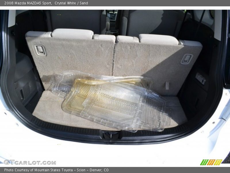 Crystal White / Sand 2008 Mazda MAZDA5 Sport