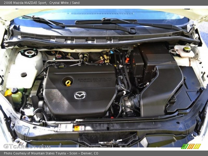 Crystal White / Sand 2008 Mazda MAZDA5 Sport
