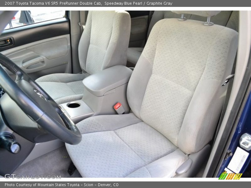 Speedway Blue Pearl / Graphite Gray 2007 Toyota Tacoma V6 SR5 PreRunner Double Cab