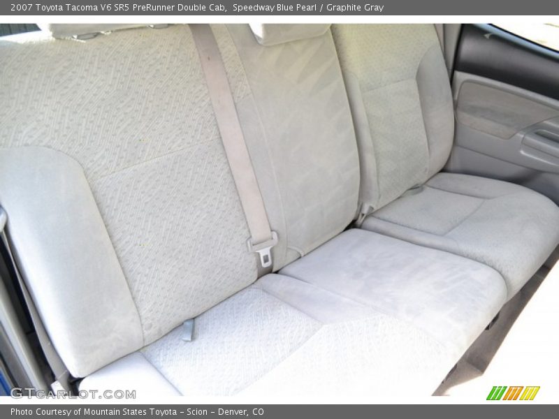 Speedway Blue Pearl / Graphite Gray 2007 Toyota Tacoma V6 SR5 PreRunner Double Cab