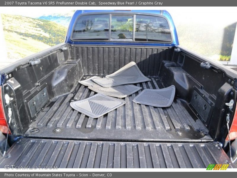 Speedway Blue Pearl / Graphite Gray 2007 Toyota Tacoma V6 SR5 PreRunner Double Cab