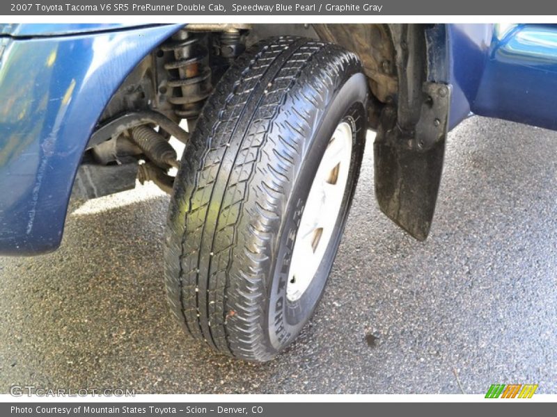 Speedway Blue Pearl / Graphite Gray 2007 Toyota Tacoma V6 SR5 PreRunner Double Cab