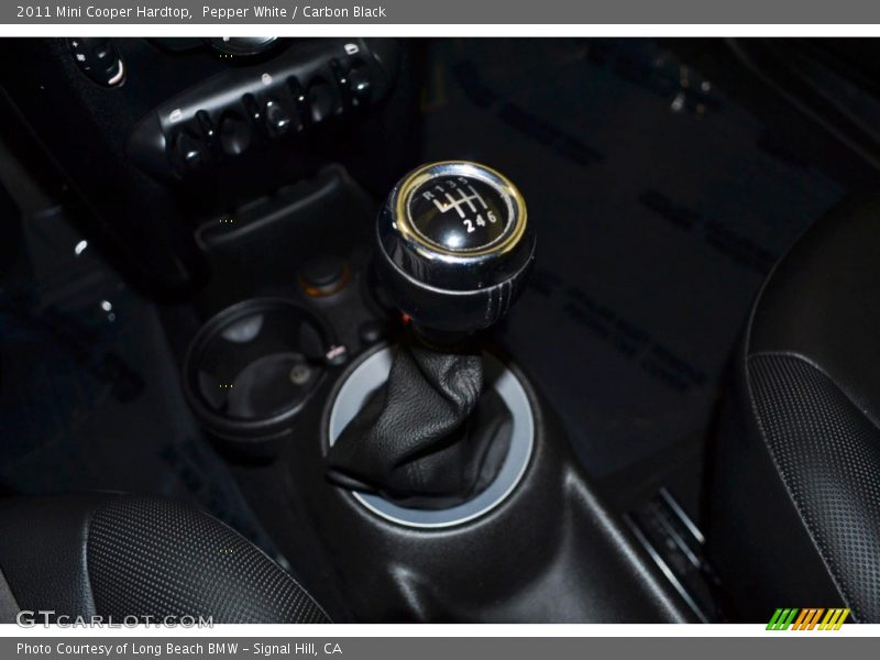 Pepper White / Carbon Black 2011 Mini Cooper Hardtop